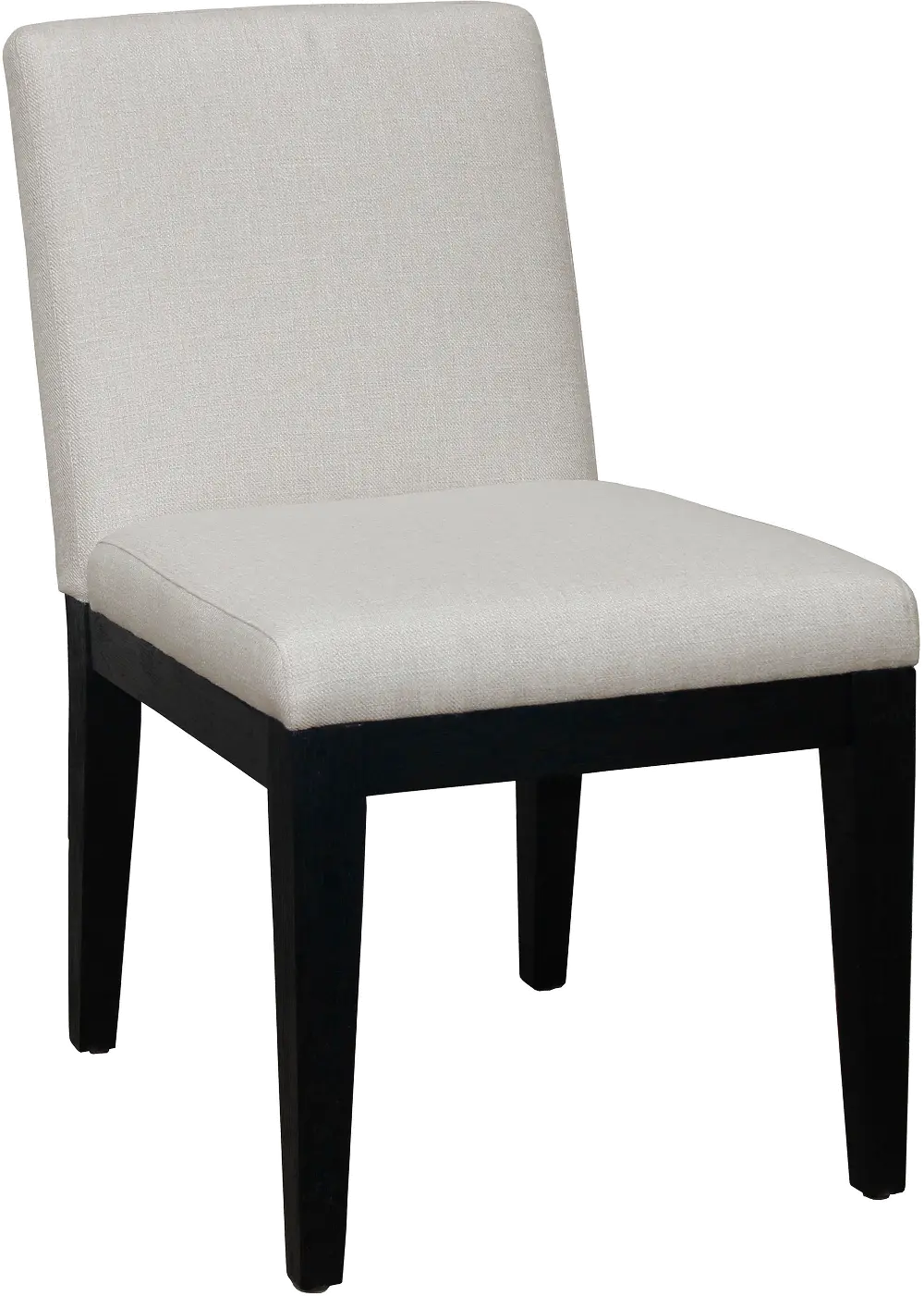 Modern Eclectic Beige Upholstered Dining Room Chair-1