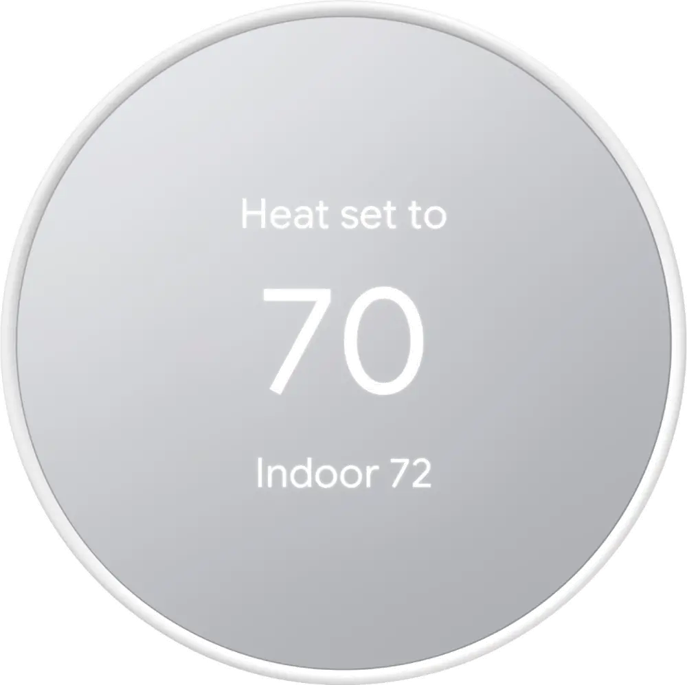 GA01334-US Google Nest Smart Thermostat - Snow-1