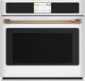 CTS90DP4NW2 Cafe 5.0 cu ft Single Wall Oven - Matte White 30 Inch