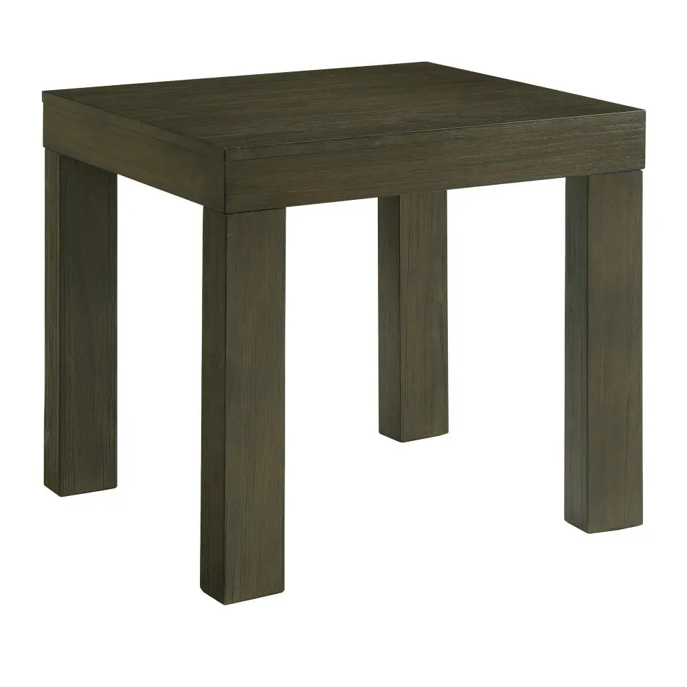 Grady Dark Brown End Table with Built-in Outlets-1