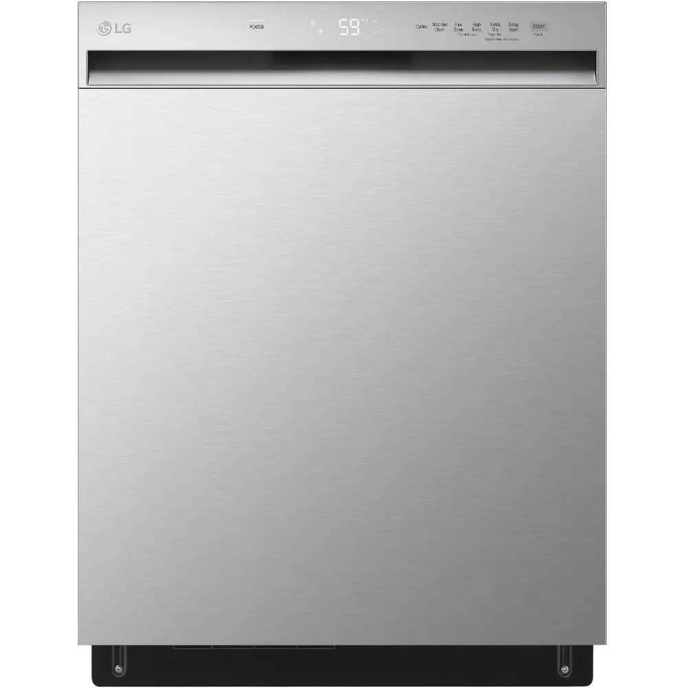 LDFN3432T LG Front Control Dishwasher - Stainless Steel-1
