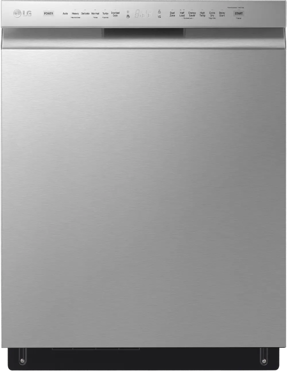 LDFN4542S LG Front Control Dishwasher - Stainless Steel-1