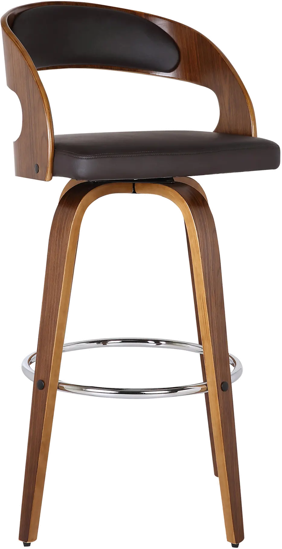 Walnut Brown 26 inch Counter Height Stool - Shelly