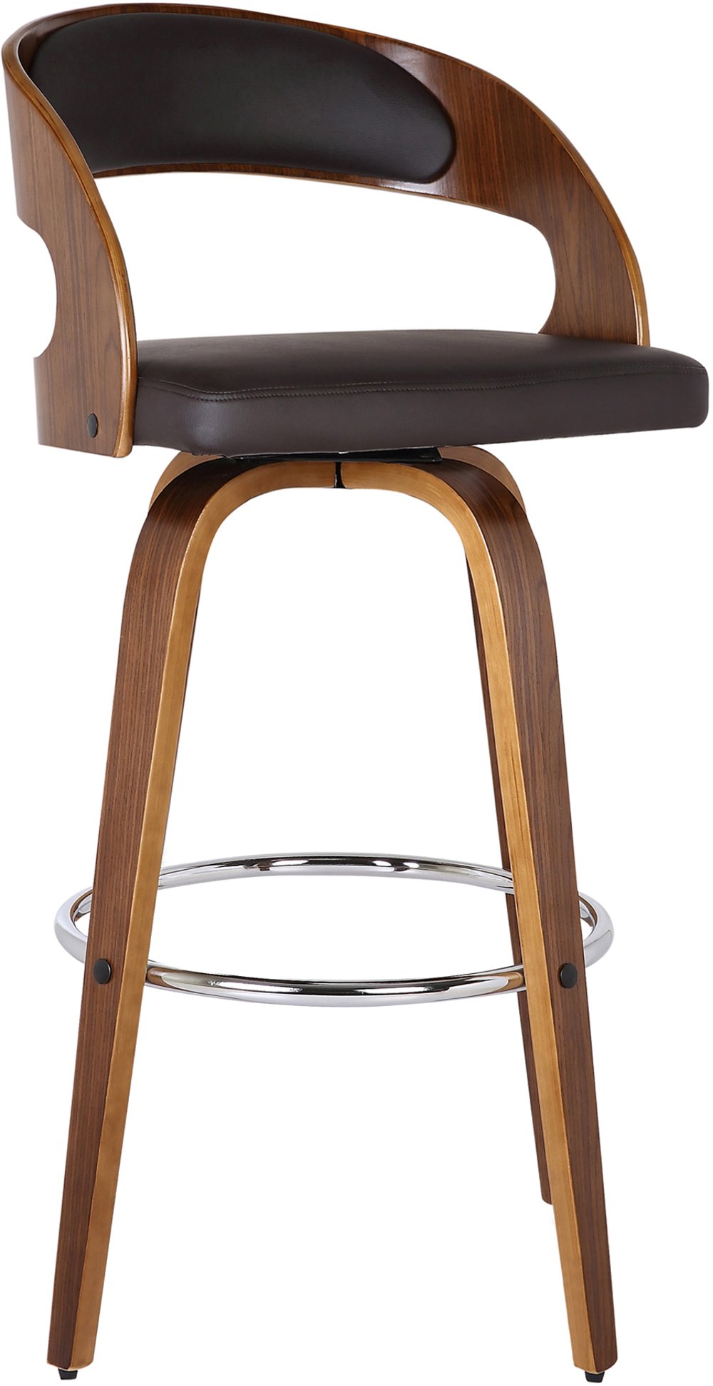 112265944 Walnut Brown 26 inch Counter Height Stool - Shelly sku 112265944