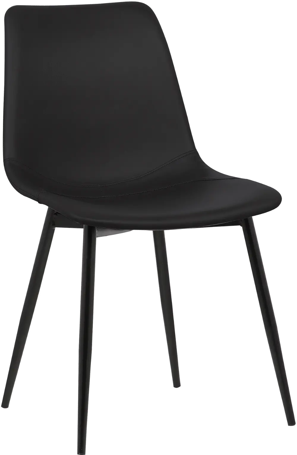 LCMOCHBLACK Monte Black Upholstered Dining Room Chair-1