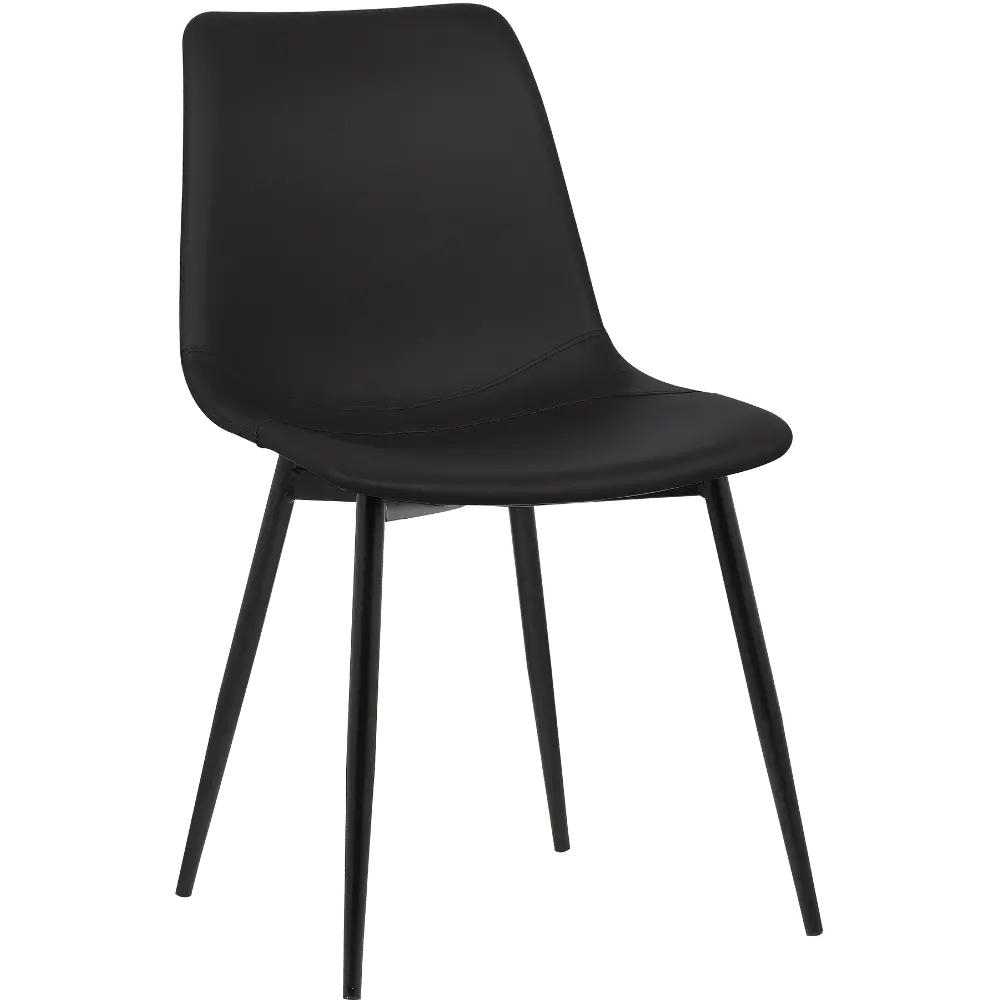 Monte Black Upholstered Dining Room Chair-1