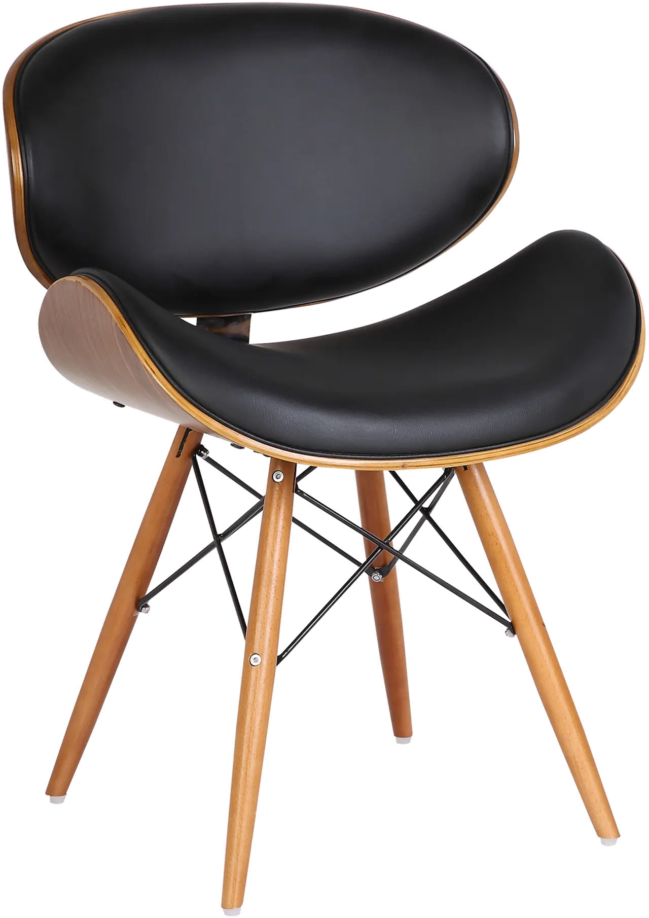 LCCASIWABL Cassie Brown and Black Dining Room Chair sku LCCASIWABL