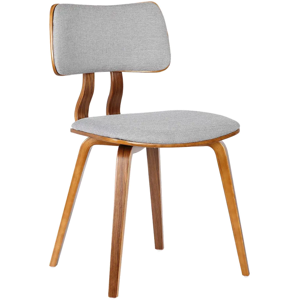 Jaguar Light Gray Upholstered Dining Room Chair-1