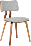 Jaguar Light Gray Upholstered Dining Room Chair