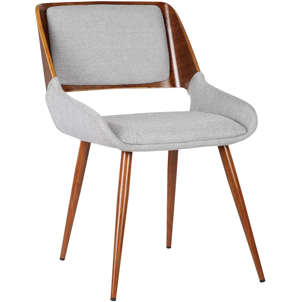 Panda Gray Upholstered Dining Room Chair-1