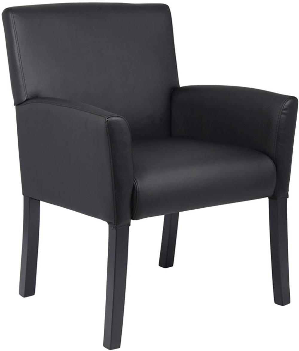 112267556 Boss Black Arm Chair sku 112267556