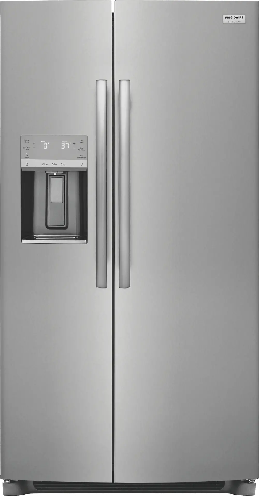 GRSC2352AF Frigidaire Gallery 22.3 cu ft Side by Side Refrigerator -  Counter Depth Stainless Steel-1