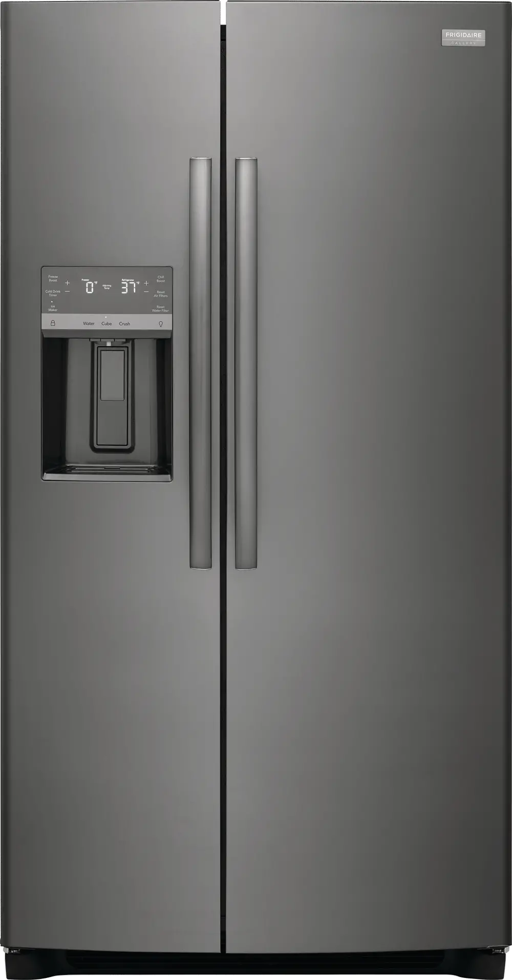 GRSC2352AD Frigidaire Gallery 22.3 cu ft Side by Side Refrigerator - Counter Depth Black Stainless Steel-1