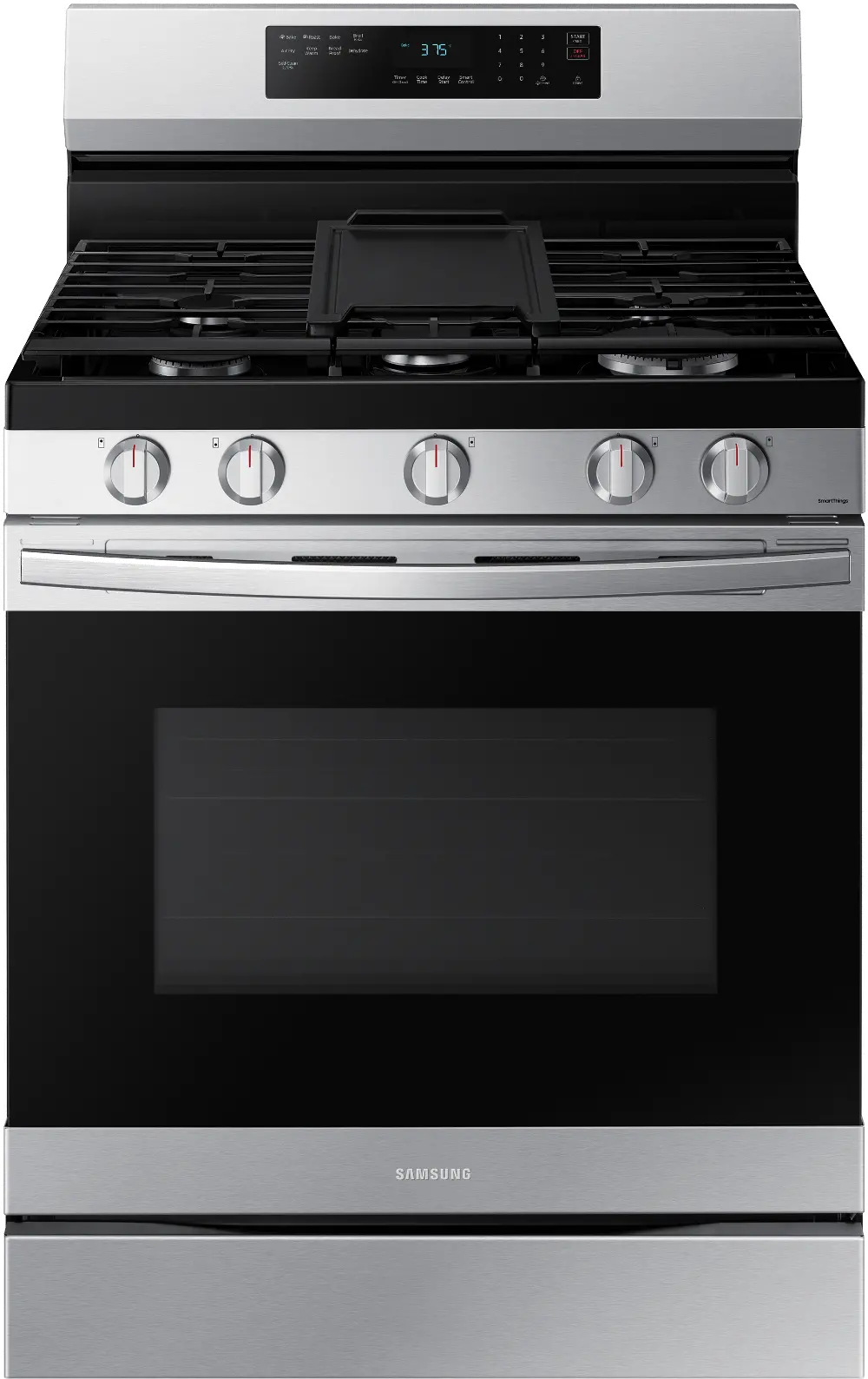 NX60A6511SS Samsung 6 cu ft Gas Range - Stainless Steel-1