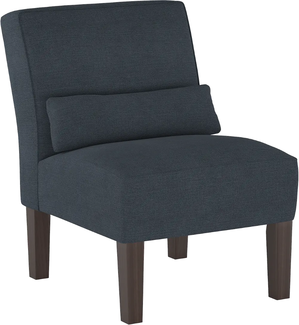 5705LNNNV Navy Armless Chair-1