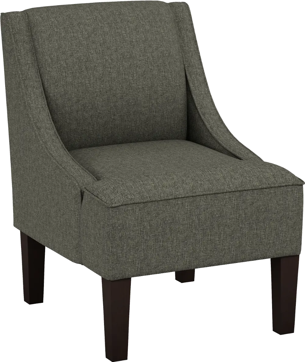 72-1ZMCHR Charcoal Swoop Arm Chair-1