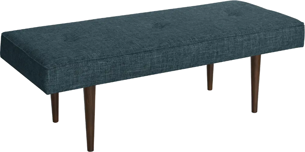548ZMNV Oliver Navy Bench - Skyline Furniture-1