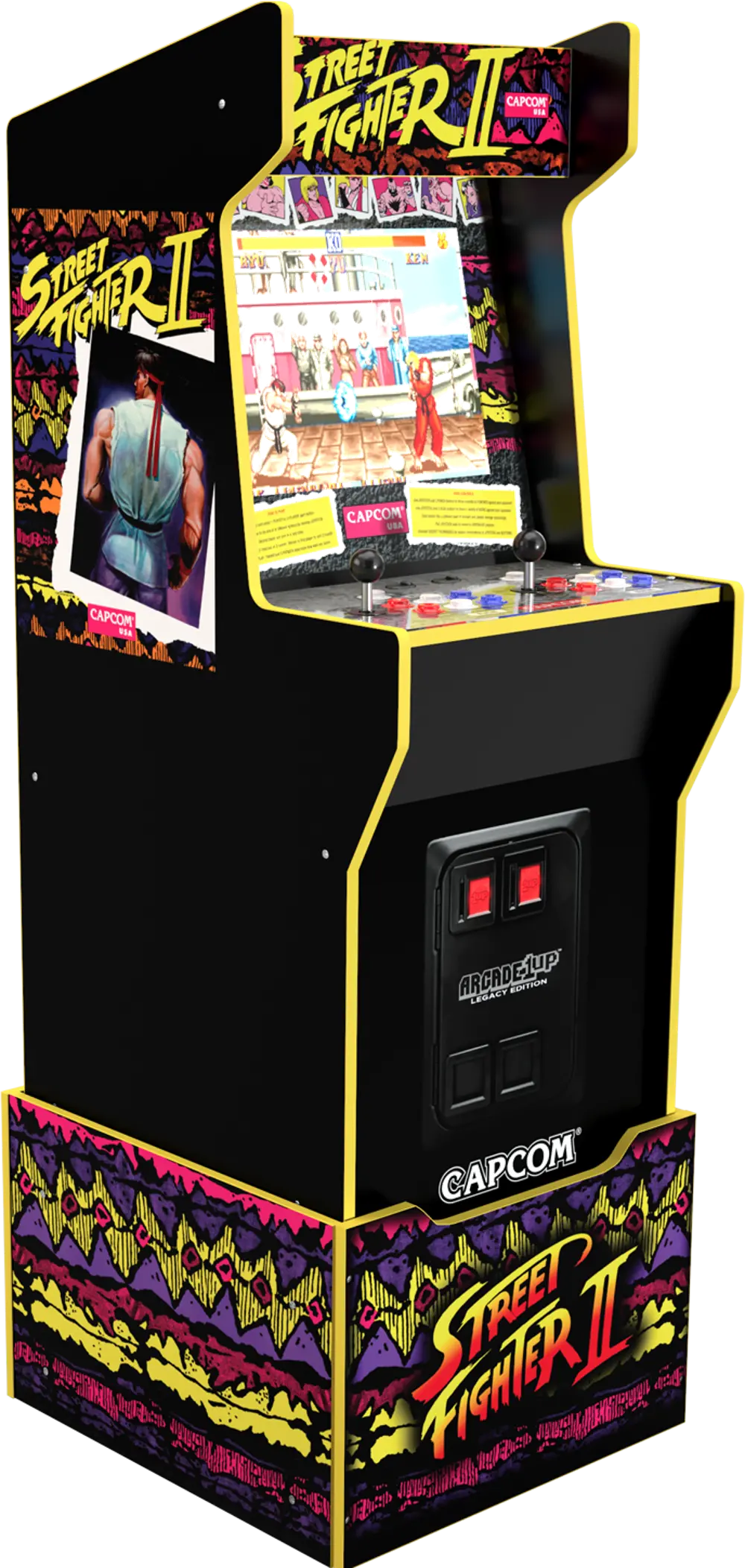 195570000489 Arcade 1Up Capcom Legacy Edition Arcade Cabinet-1