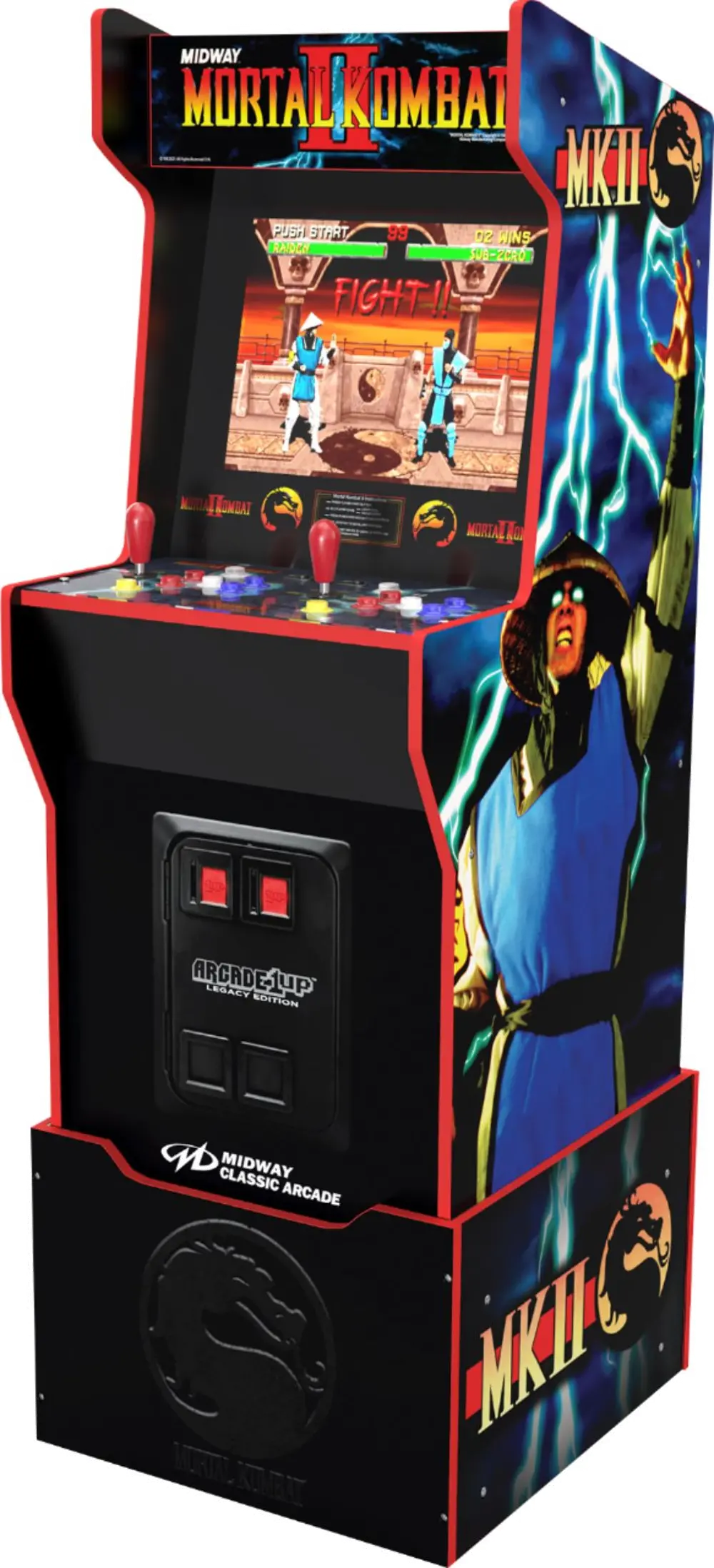 195570000472 Arcade 1Up Midway Legacy Edition Arcade Cabinet-1
