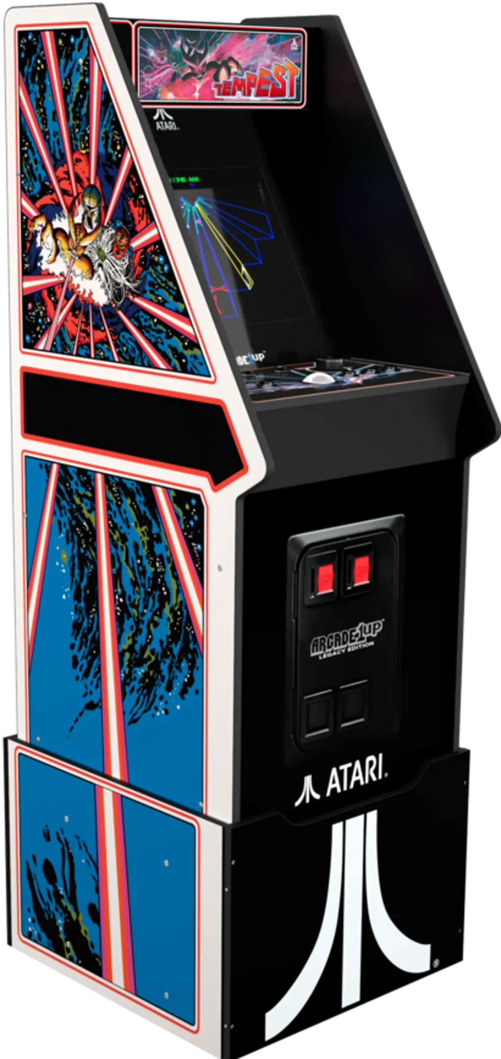 195570000496 Arcade 1Up Atari Legacy Edition Arcade Machine-1