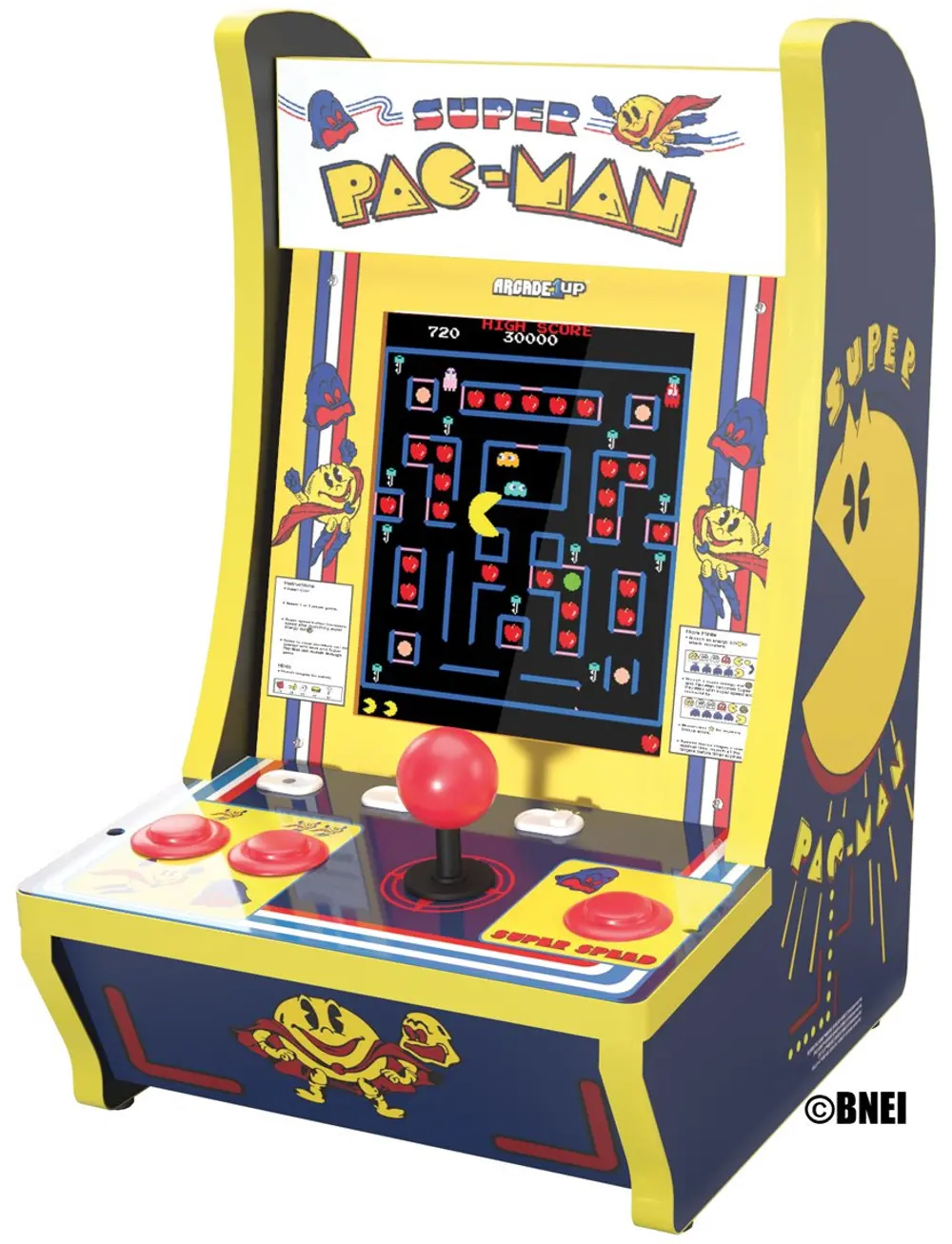 ARCADE1UP/SPRPACMAN Arcade 1Up Super PAC-MAN Counter-cade-1