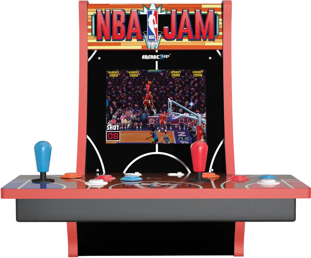 ARCADE1UP/NBAJAM Arcade 1Up NBA Jam 2 Player Countercade-1