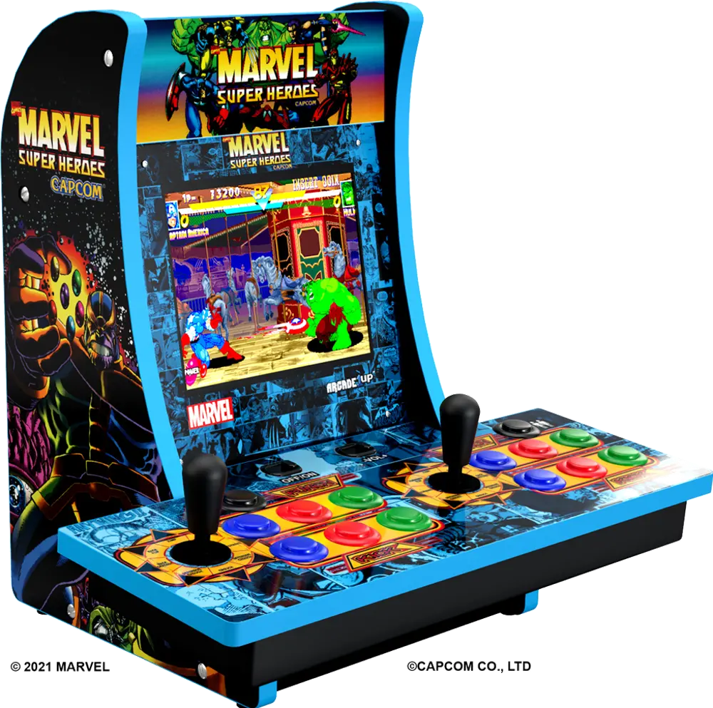 CCADE-2PL/MARVEL_SH Arcade 1Up Marvel Super Heroes 2 Player Countercade-1