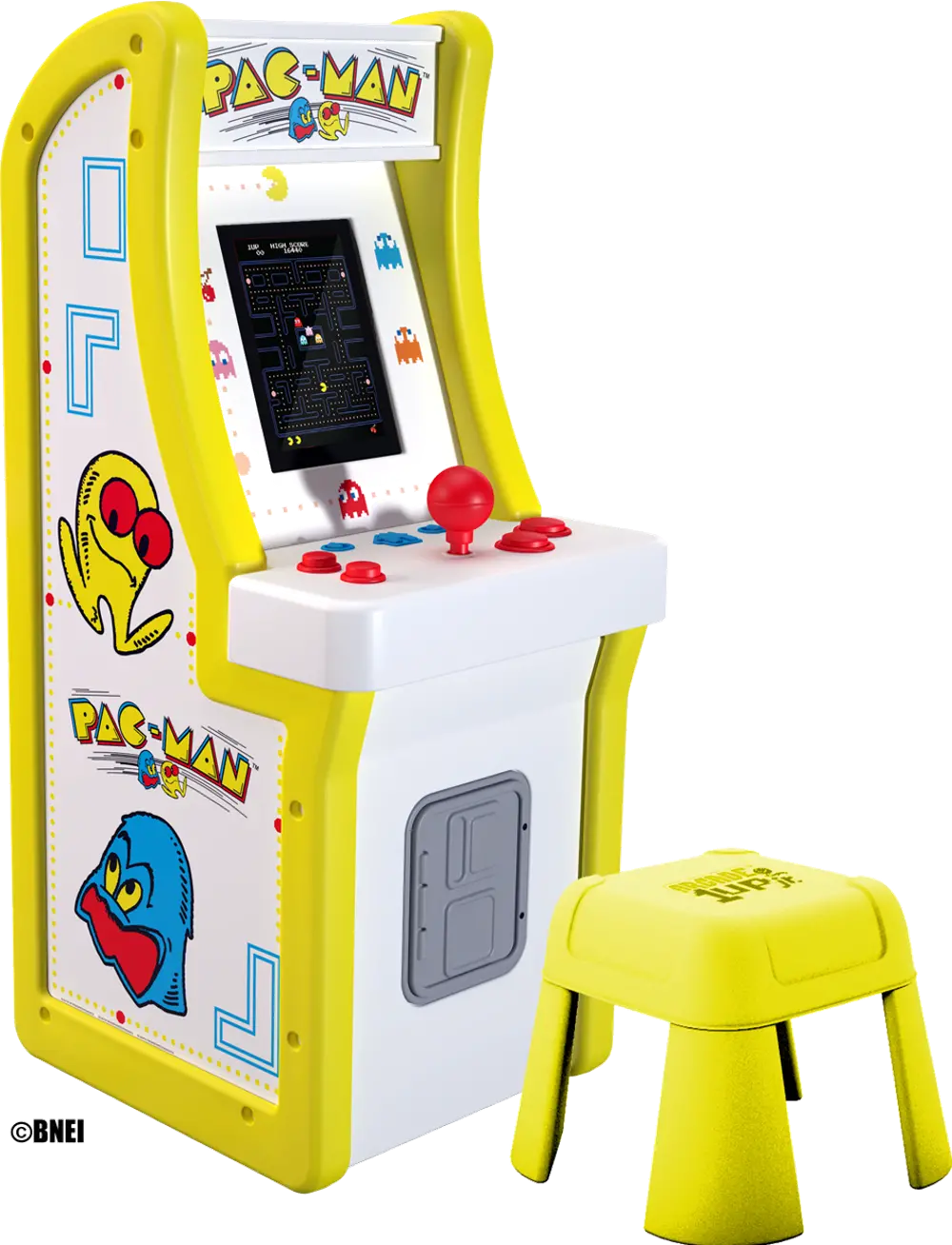 ARCADE1UP/PACMANJR Arcade 1Up Pac Man Jr Arcade Cabinet With Stool-1