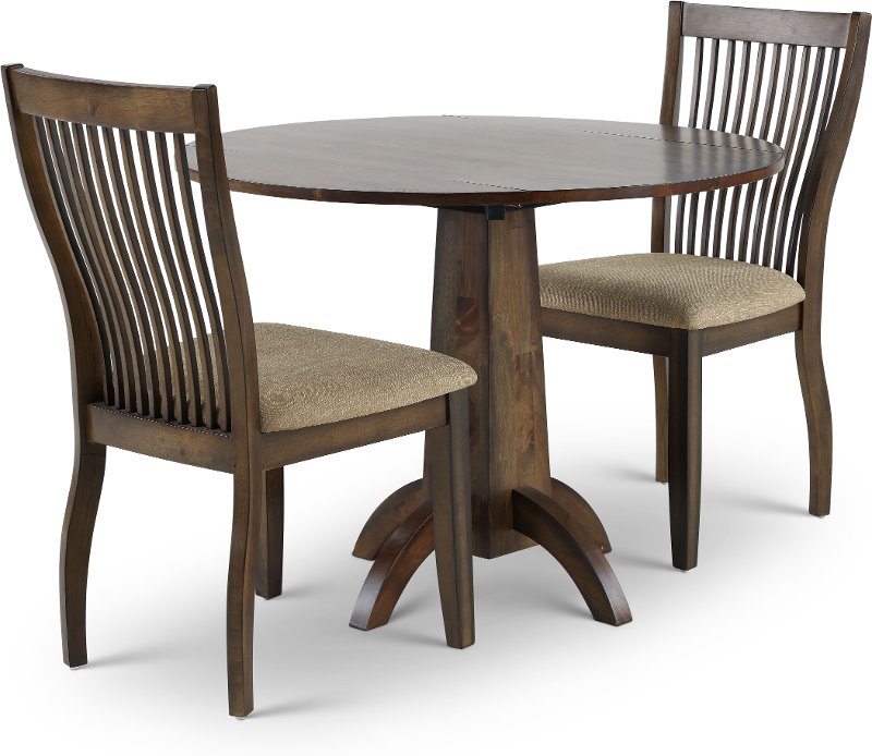 Mango Wood 3 Piece Dining Room Set - Zoey