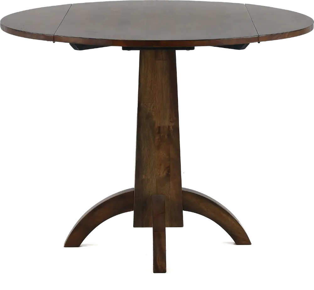 Zoey Mango Wood Round Dining Room Table-1