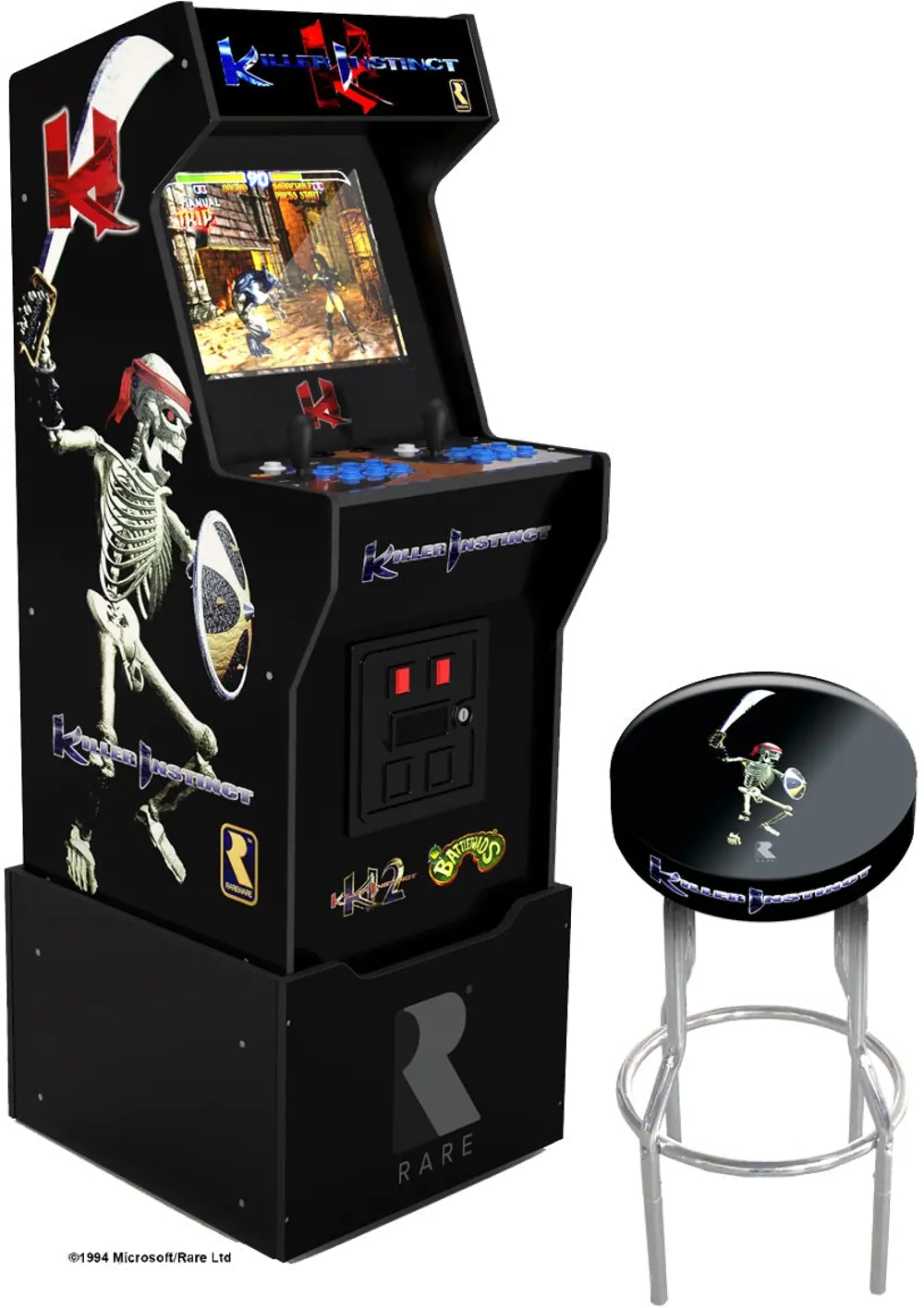 KIL-A-01089 Arcade 1Up Killer Instinct Arcade Machine-1