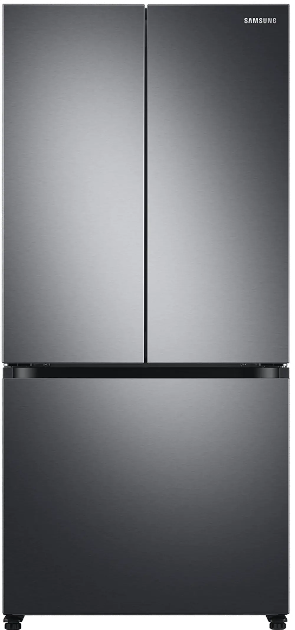 RF18A5101SG Samsung 17.5 cu ft French Door Refrigerator - Counter Depth 33 W Black Stainless Steel-1