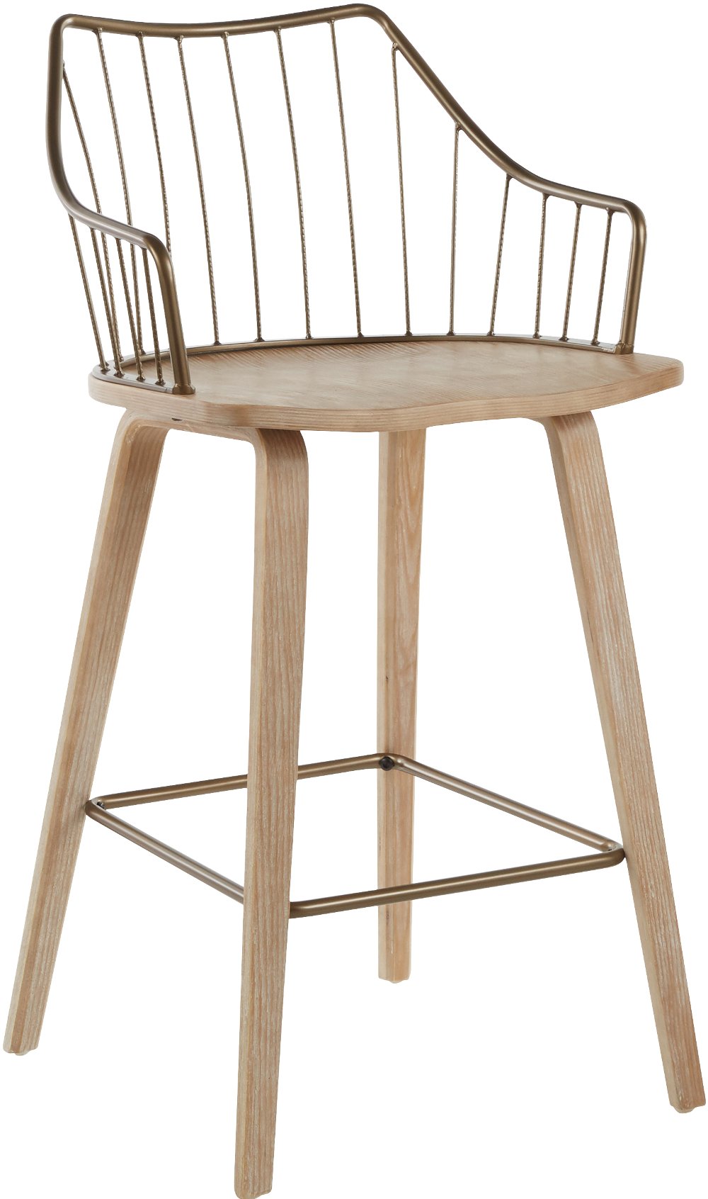 112301797 Winston Whitewash Counter Stool sku 112301797