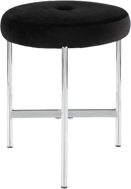 Vanity stool black discount legs