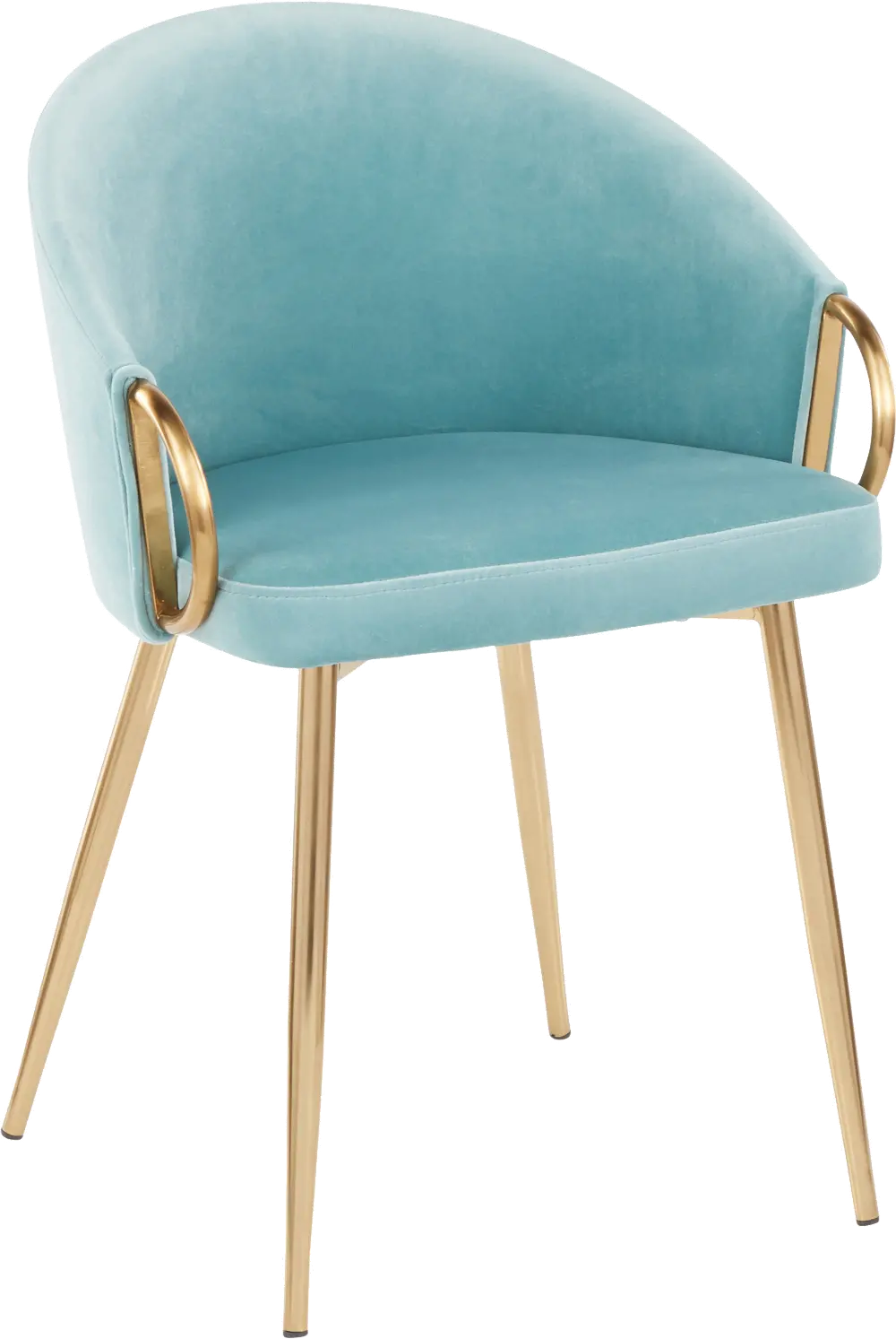 CH-CLAIRE AUVLBU Light Blue Velvet Glam Chair-1