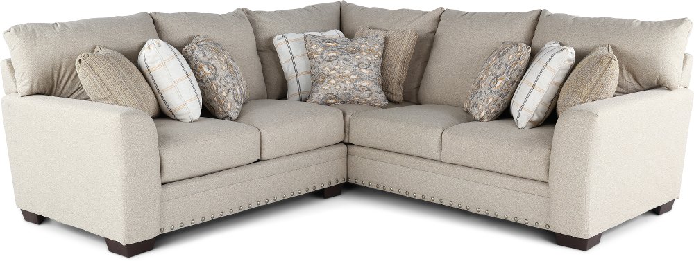 Middleton Beige 2 Piece Sectional
