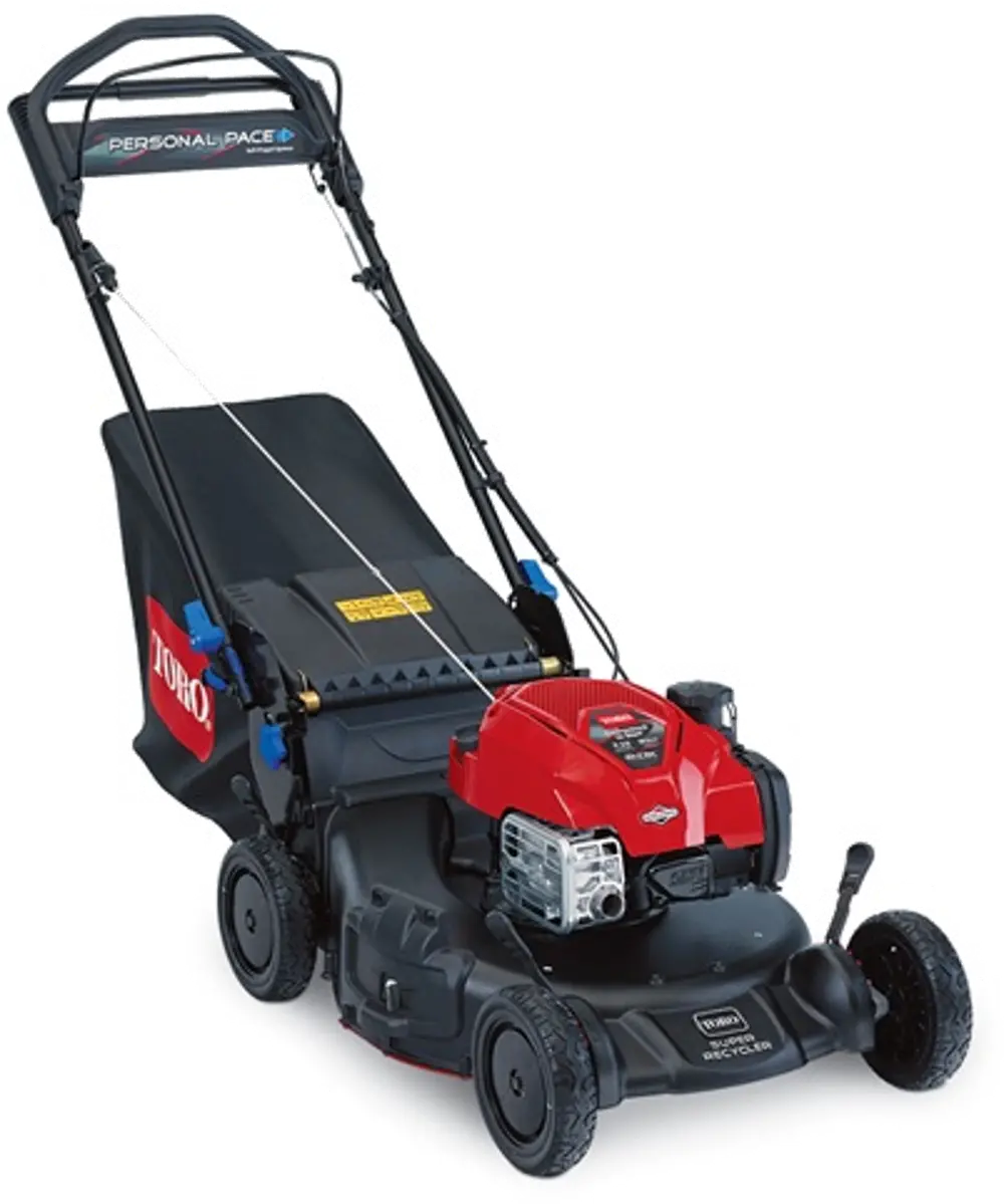 21386 Toro 21 Inch Personal Pace SmartStow Super Recycler Lawn Mower-1