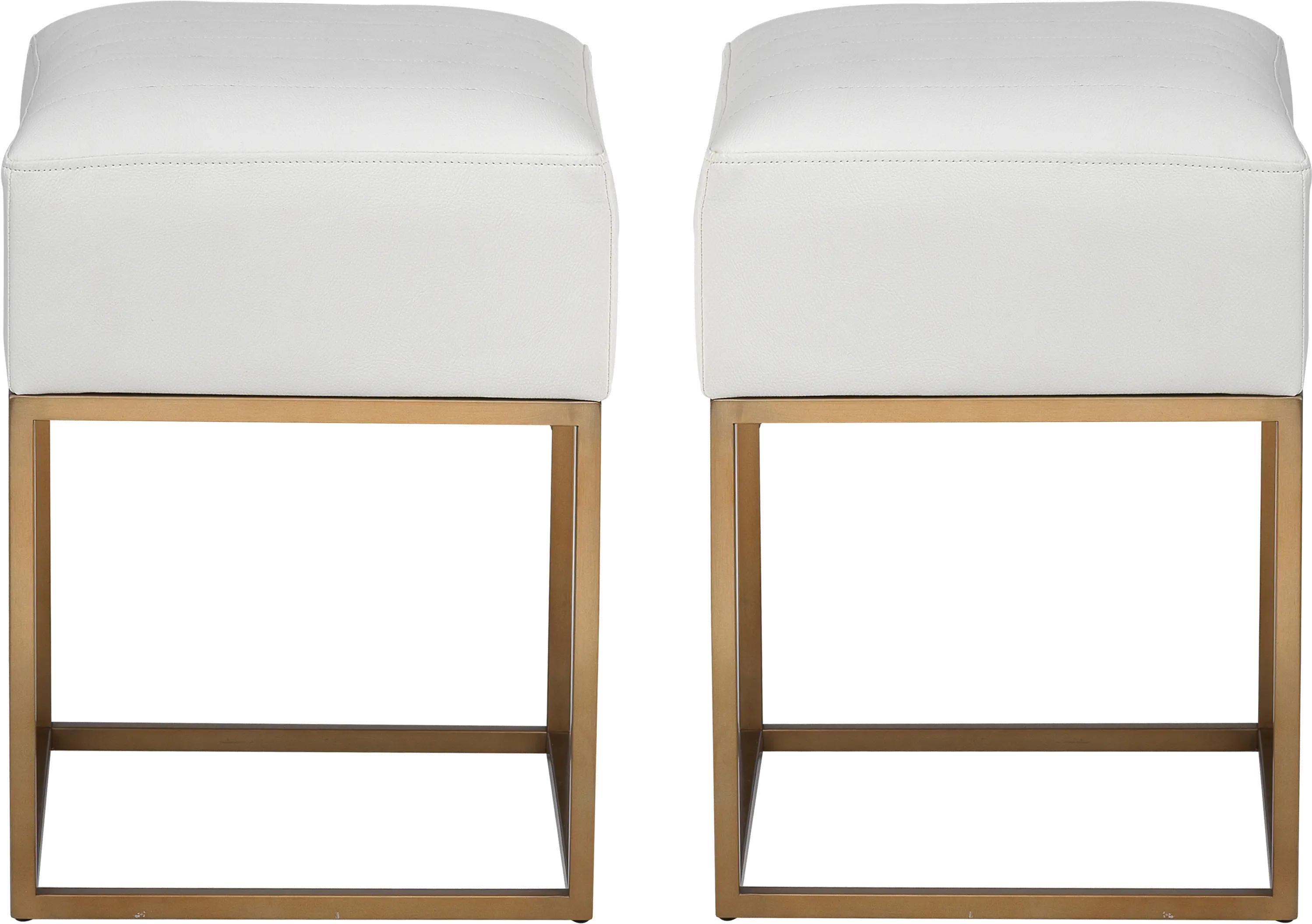 Avalon Gold Accent Stools