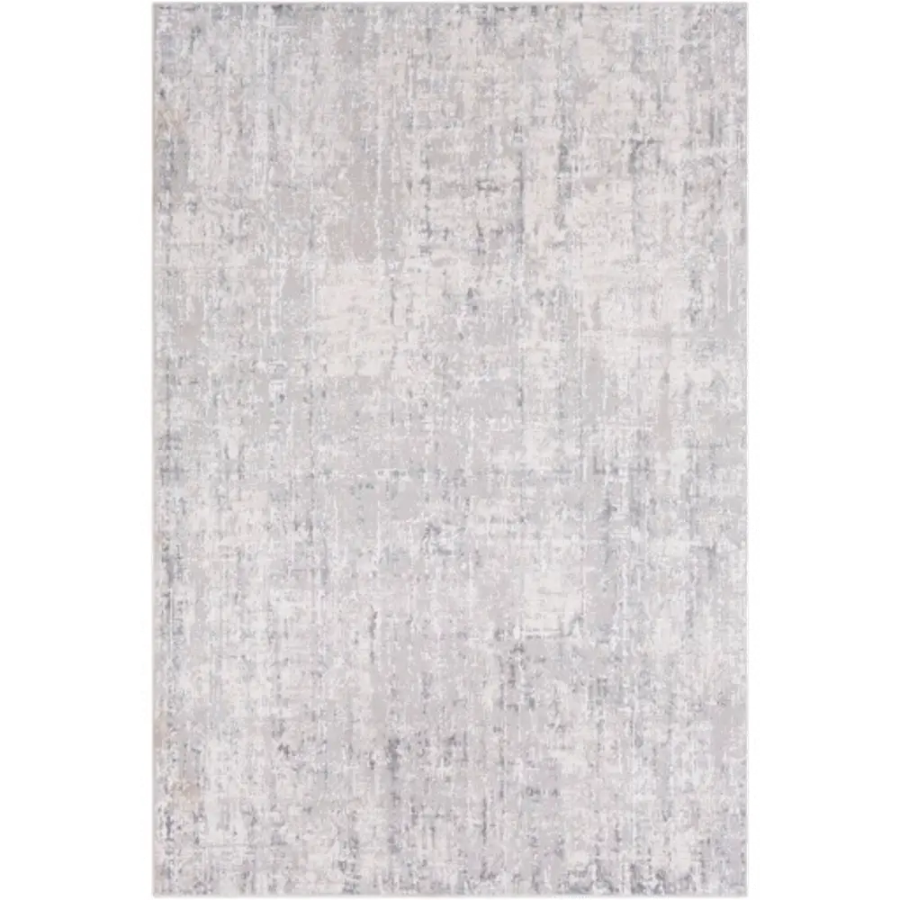 9x12 Gray Modern Lustrous Rectangle Rug - Aisha-1