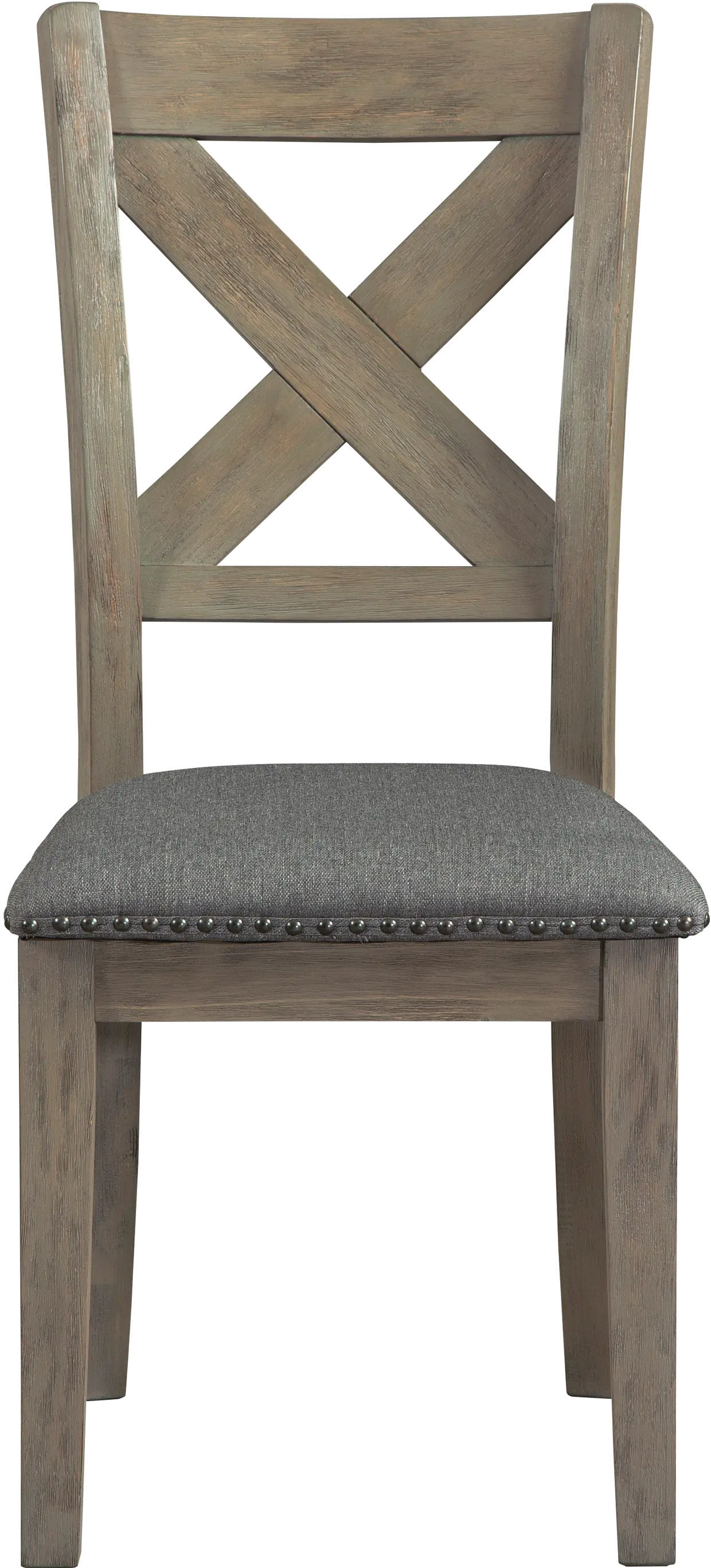 Zavier Farmhouse Gray Dining Room Chair