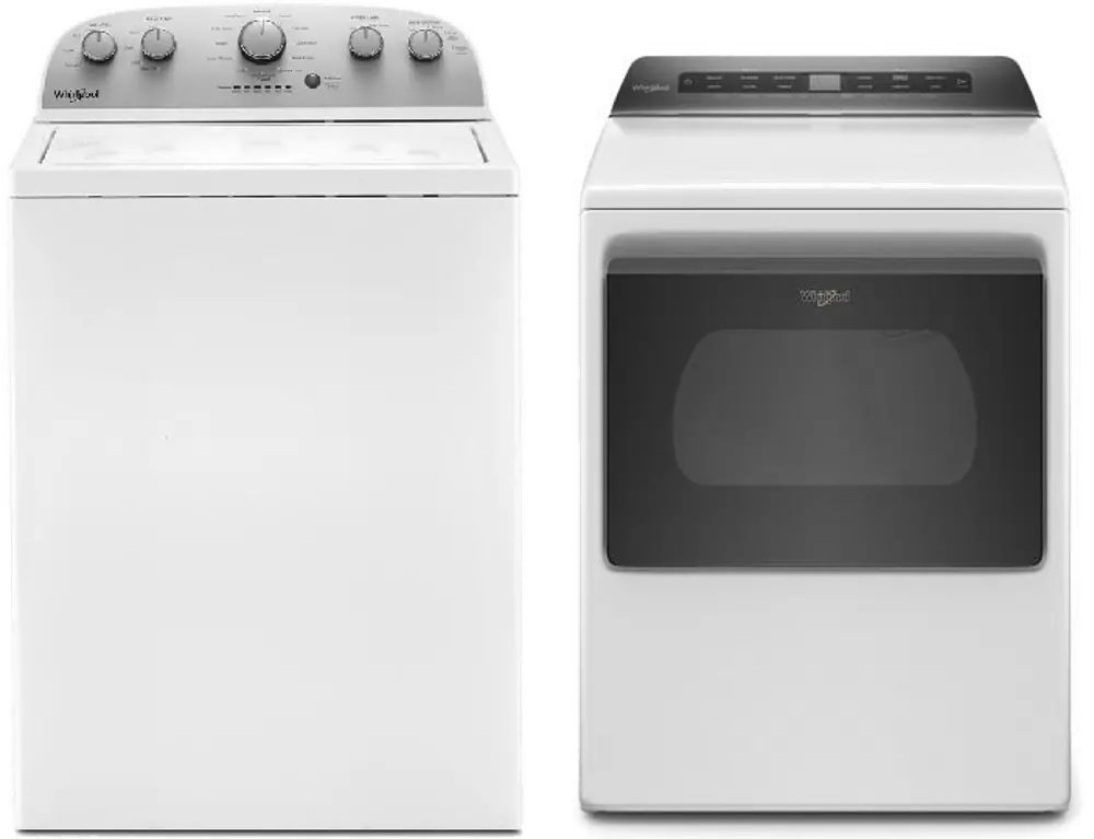 .WHP-W/W-5000-ELE-PR Whirlpool Electric Laundry Pair - 500 White-1