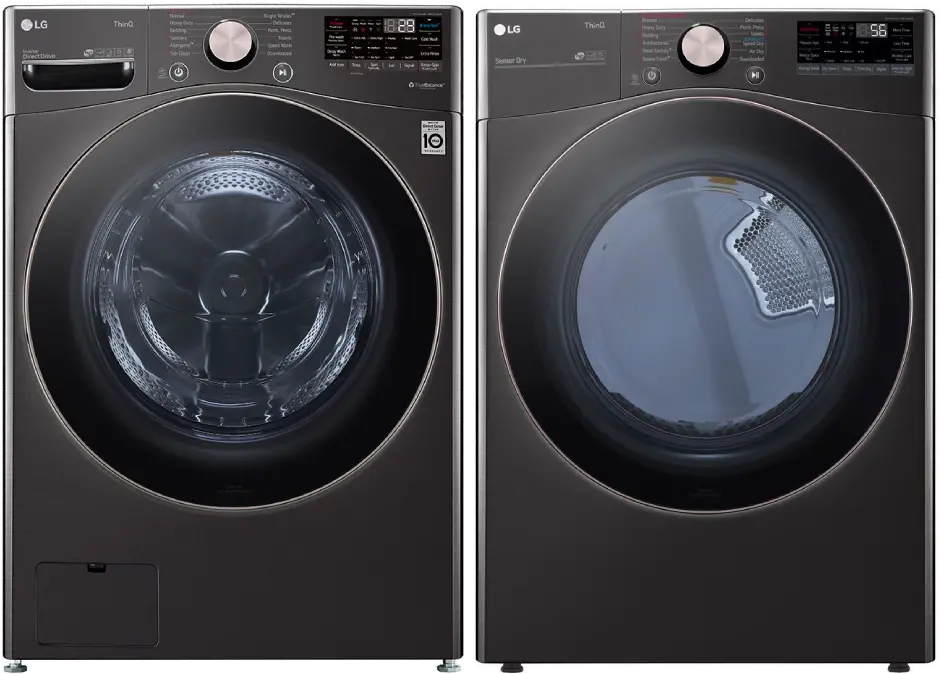 LG WT1201CV / DLEY1201V Top Load Washer & Electric Dryer Set FACTORY  REFURBISHED (ONLY FOR