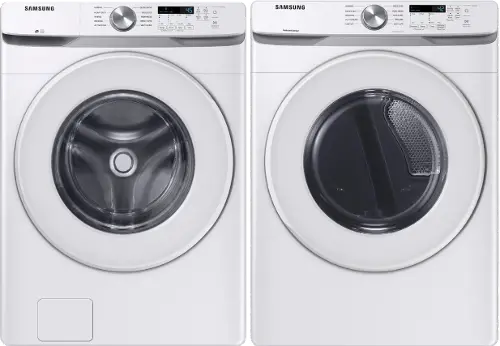 Samsung Electric Front Load Laundry Pair - 6000W