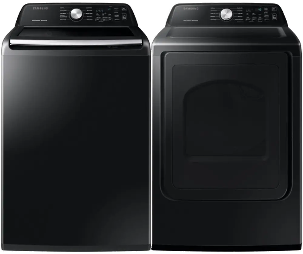 .SUG-BSS-3400-ELE-PR Samsung Black Stainless Steel Electric Laundry Pair - 3400-1