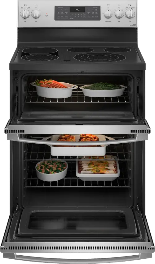 Ge double store oven stove