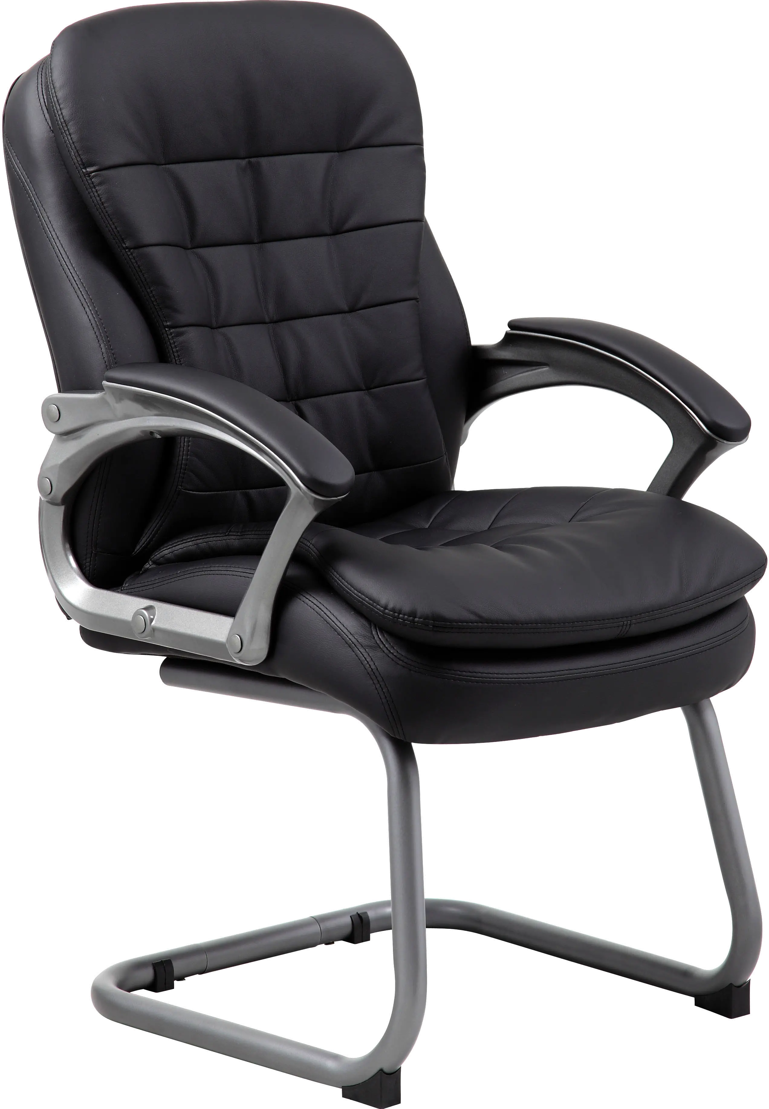Boss Black Pillow Top Office Chair