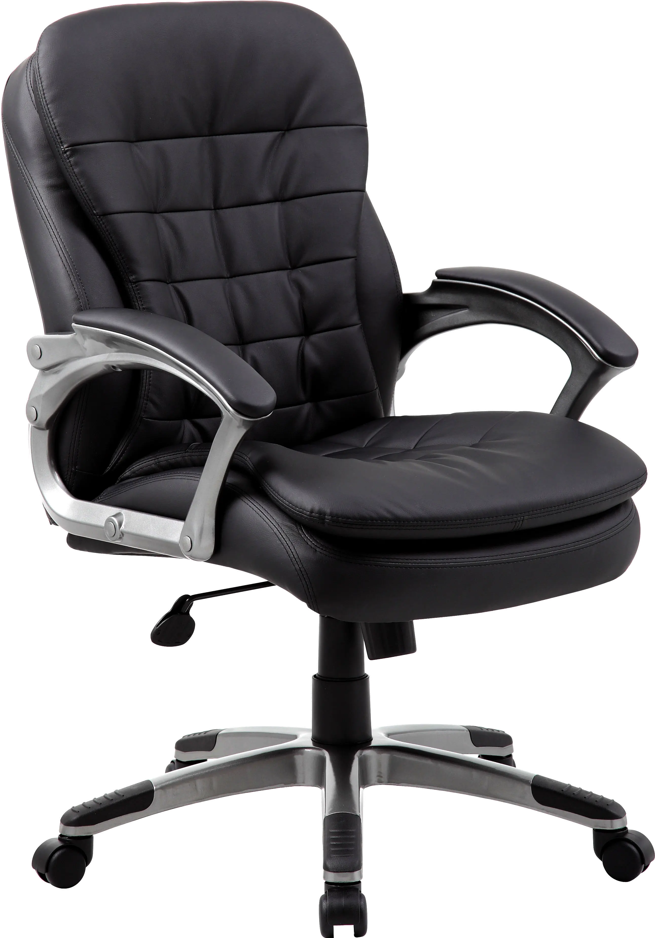 Boss Black Pillow Top Office Chair