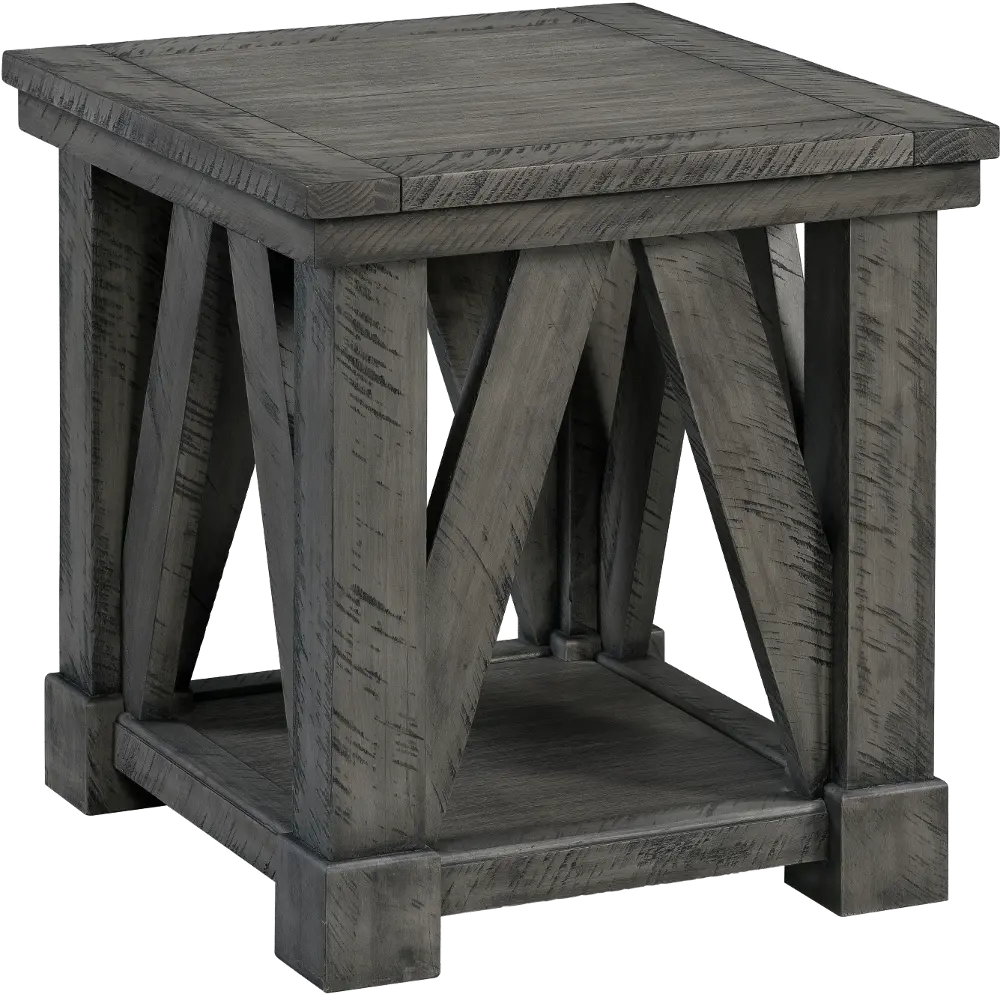 Trestle Country Chic End Table-1