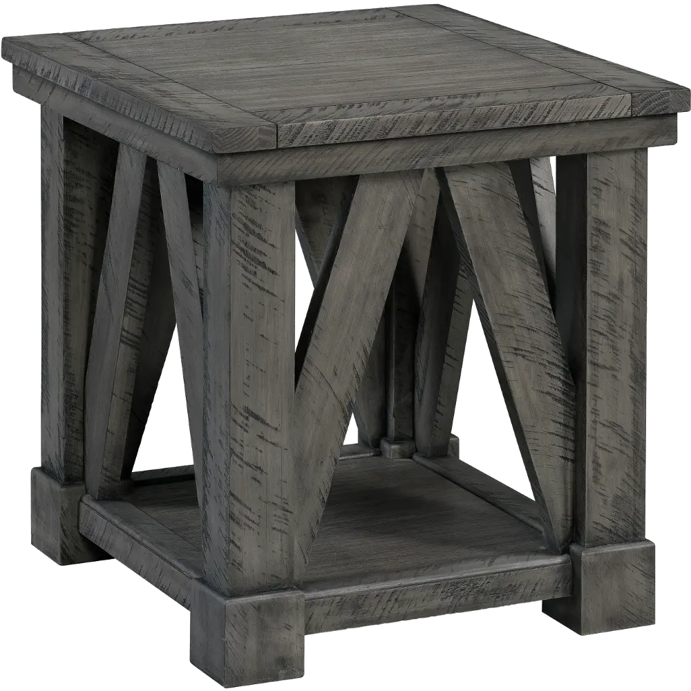Trestle Country Chic End Table-1