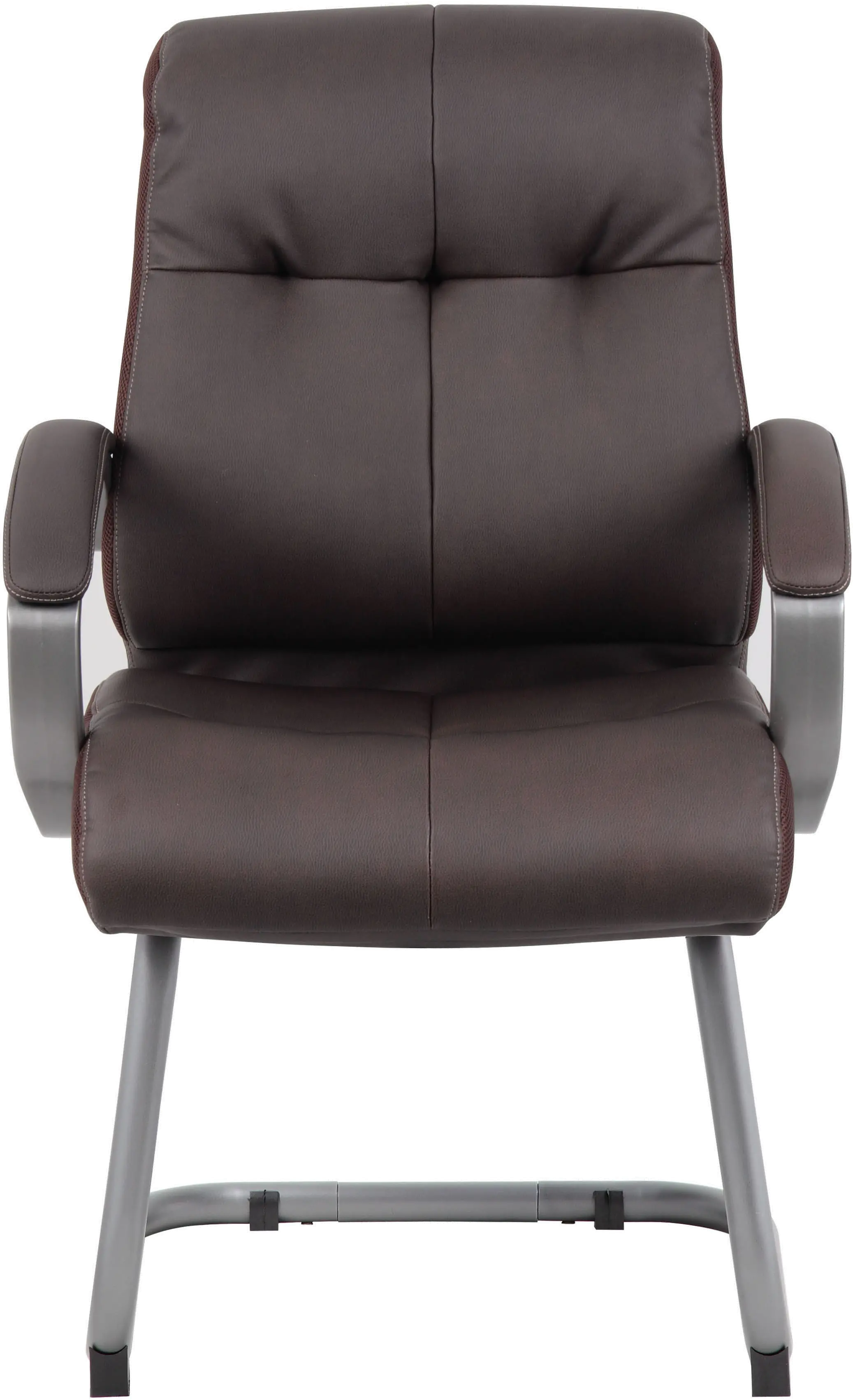 B8779P-BN Boss Brown Plush Executive Chair sku B8779P-BN